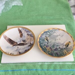 Lenox Gold and Multicolor Decorative Plates